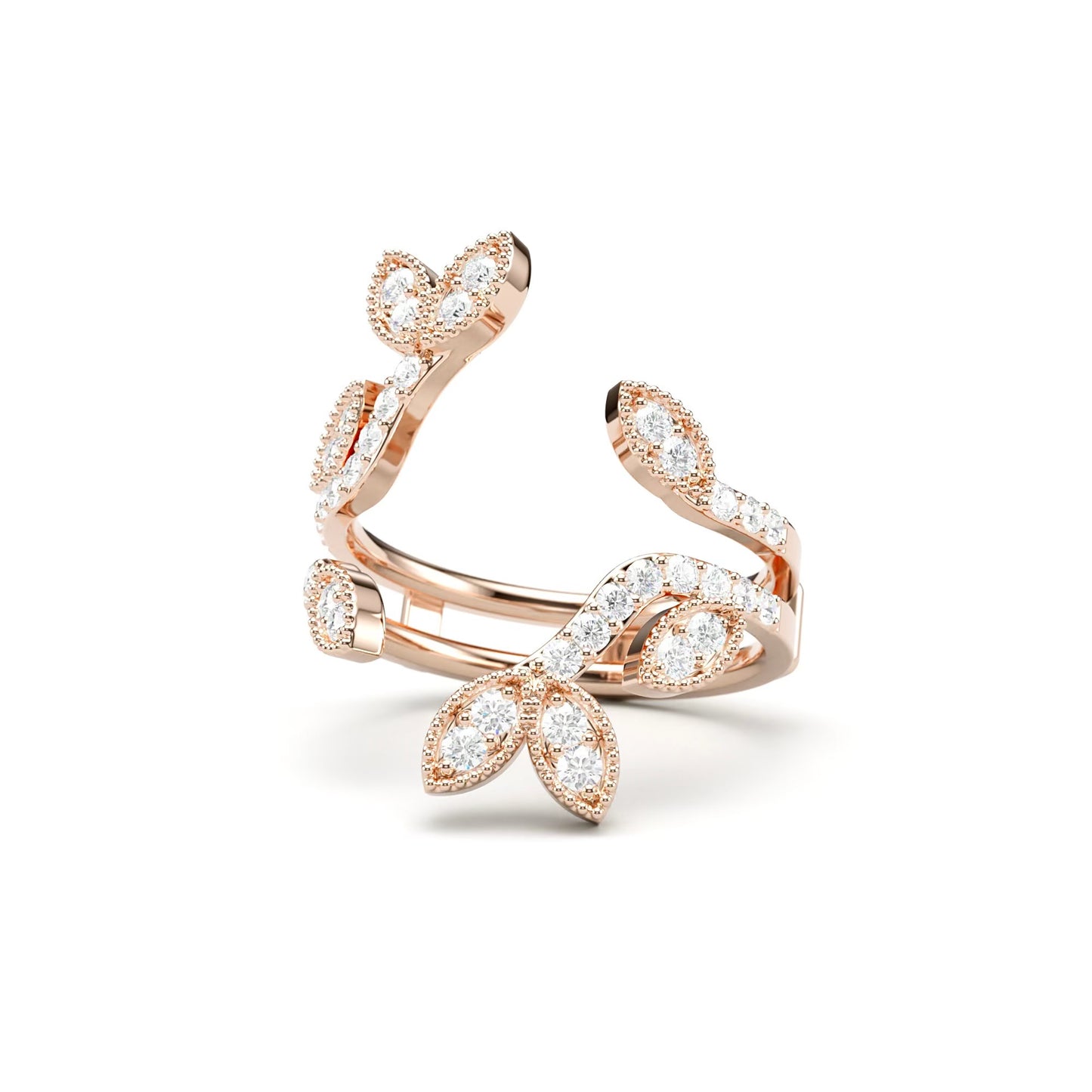 Floral Embrace Wedding Band