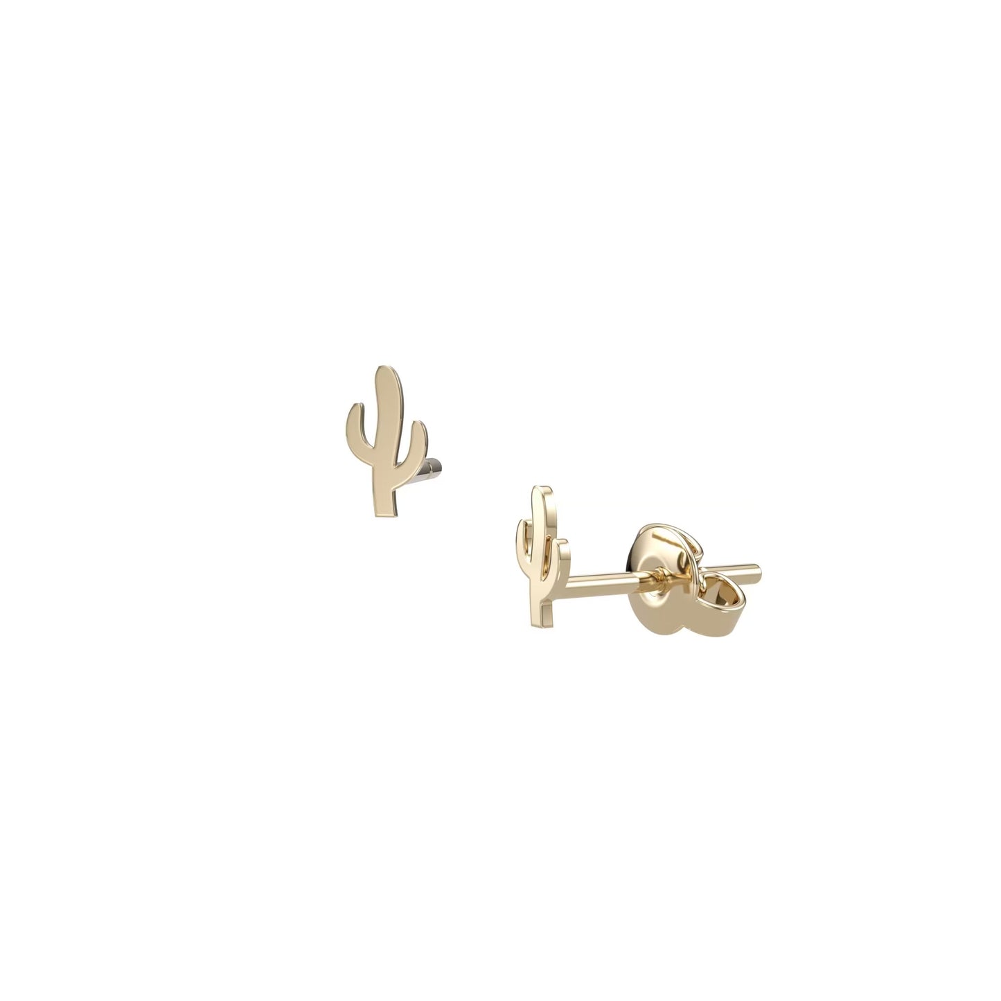 Cactus Silhouettes Studs