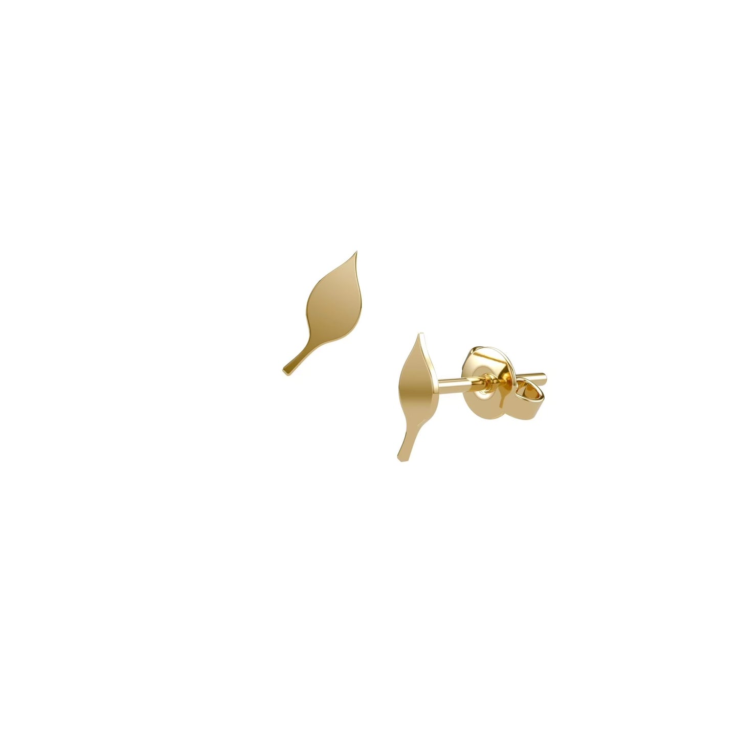 Leaf Silhouettes Studs