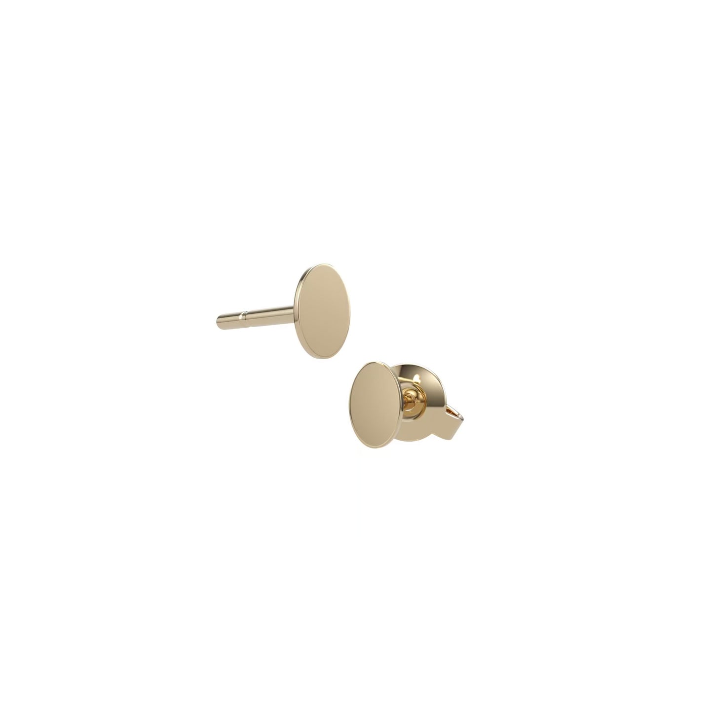 Oval Silhouette Studs
