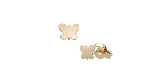 Butterfly Silhouettes Studs