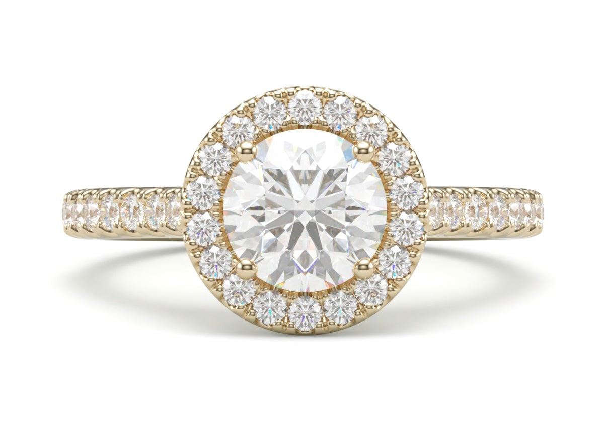 Classic Round Halo 2.2mm