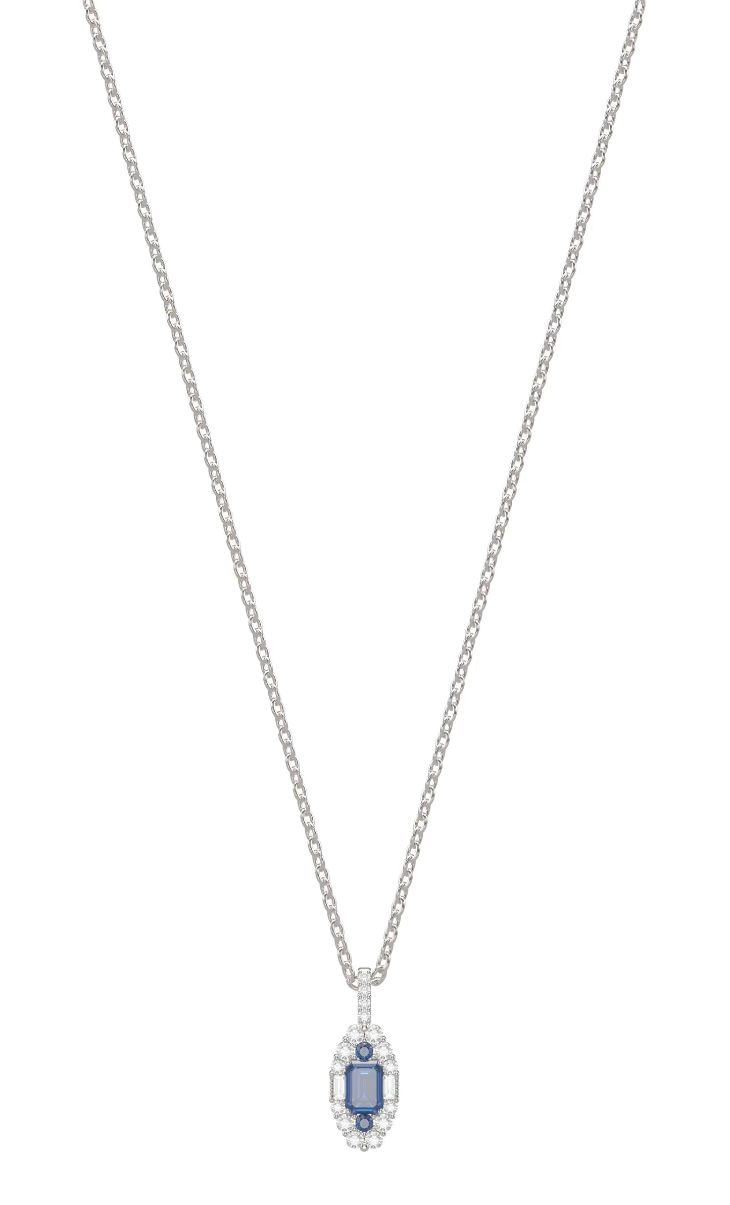 Sapphire and Diamond Necklace