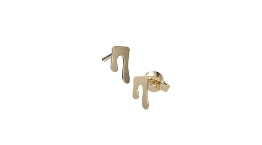 Drip Silhouettes Studs
