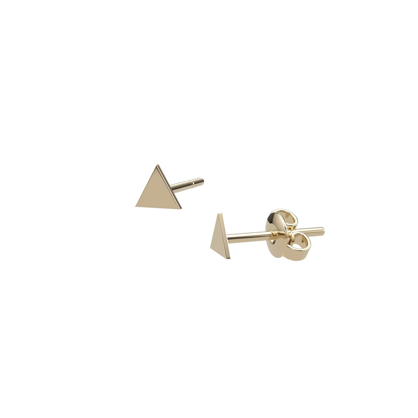 Triangle Silhouettes Studs