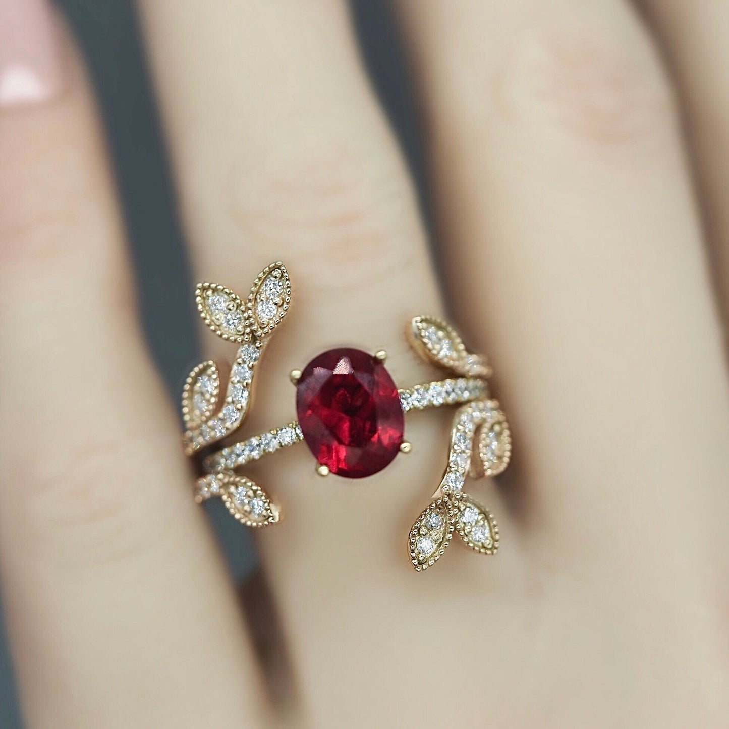 Floral Embrace Wedding Band