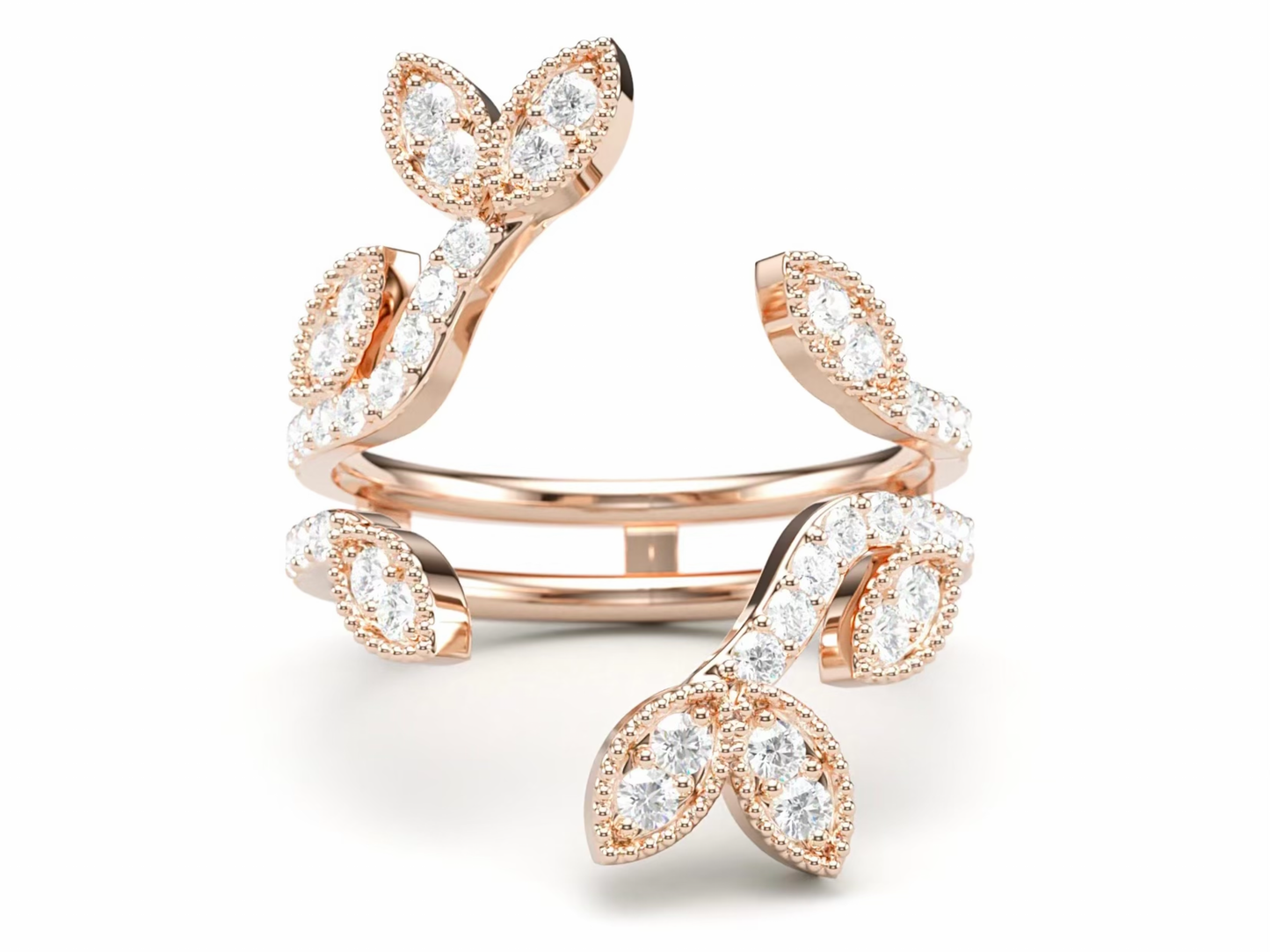 Floral Embrace Wedding Band