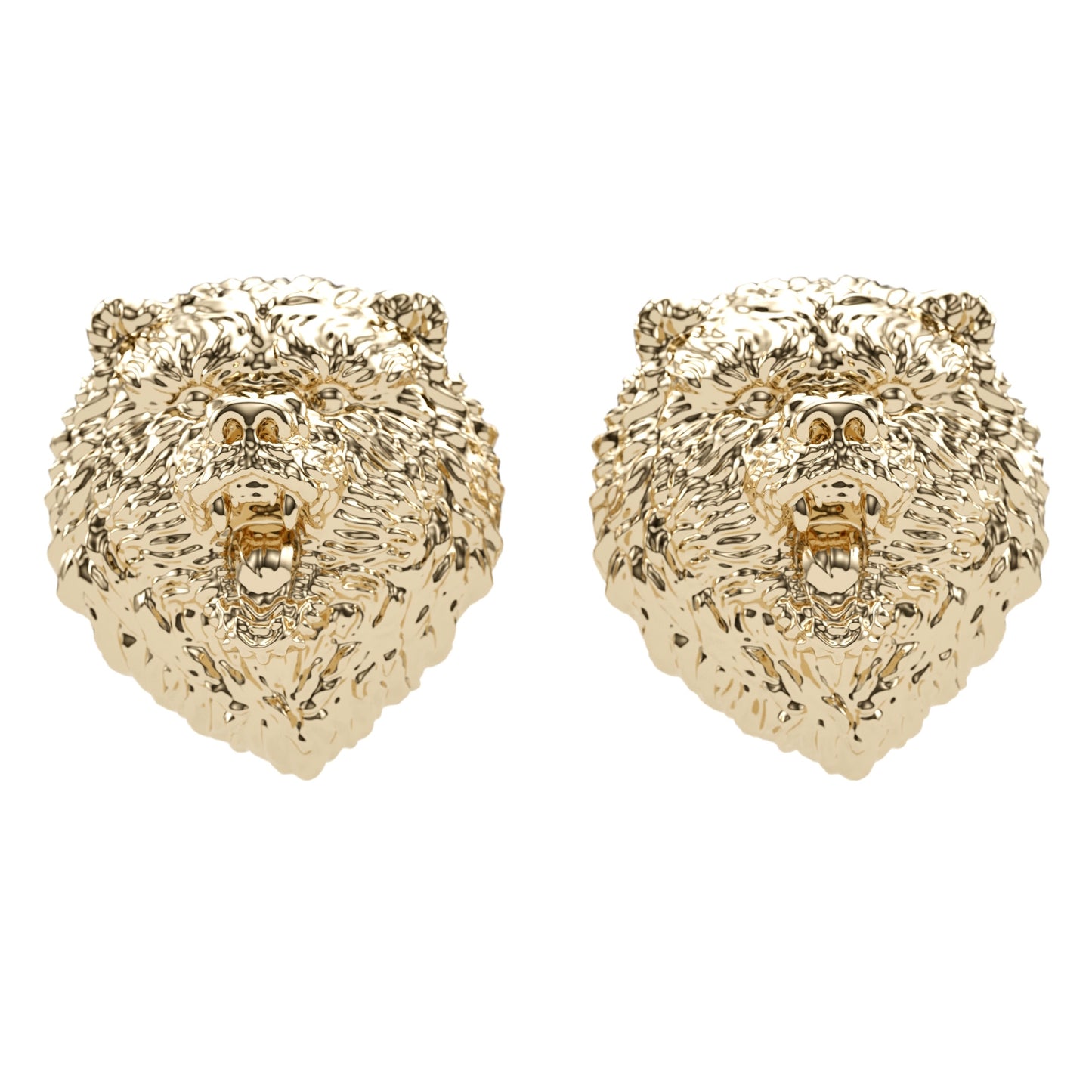 Solid Gold, Grizzly Bear cufflinks.