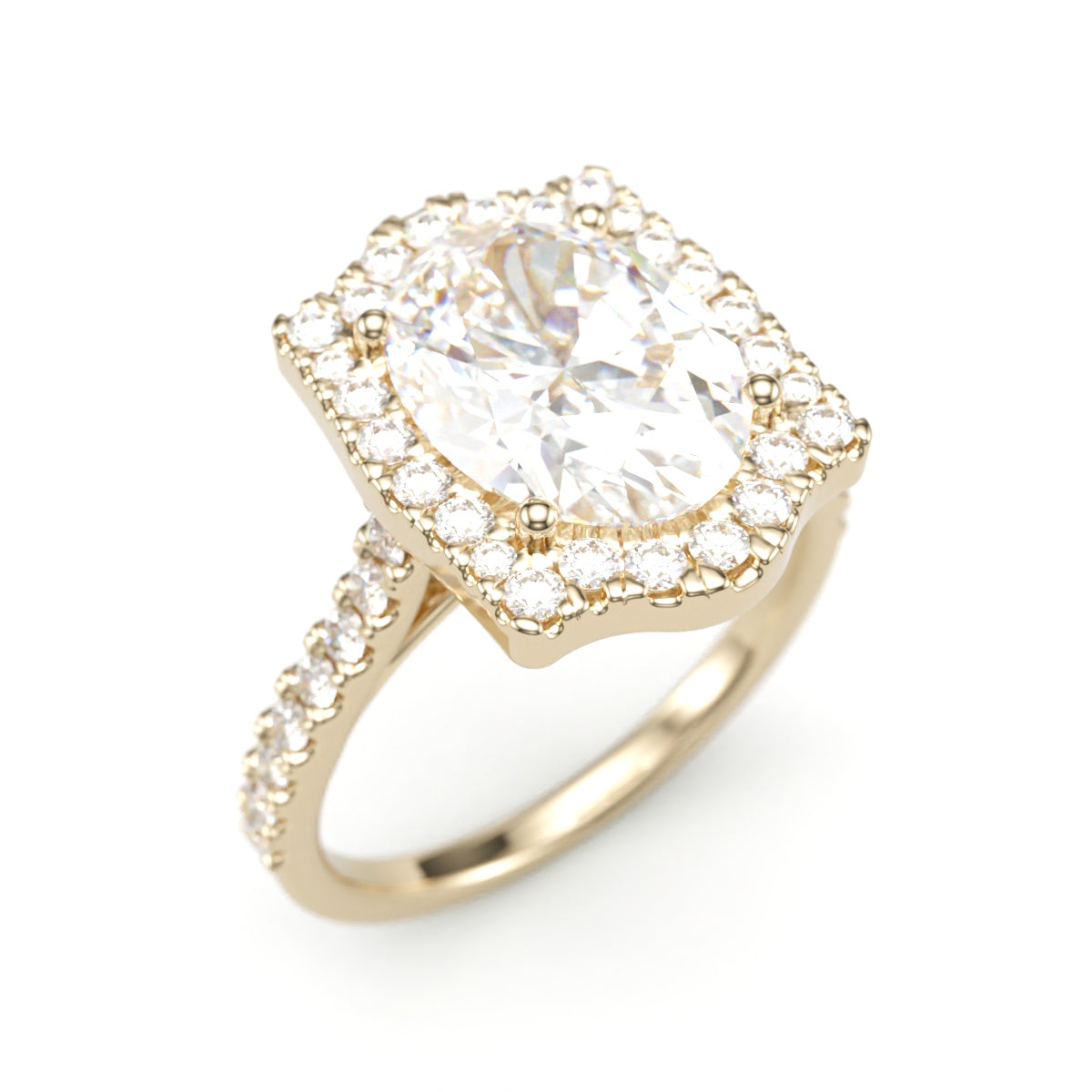 Signature Oval Halo