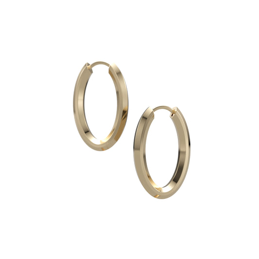 Classic Oval Hoops