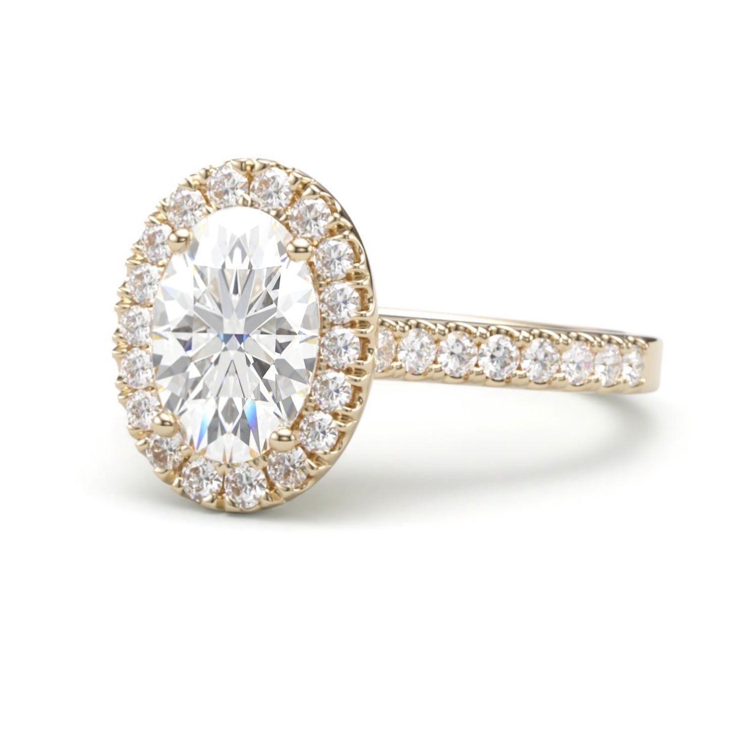 Classic Oval Halo