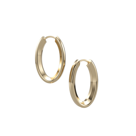Classic Oval Hoops