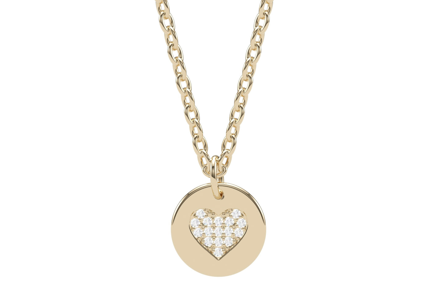Diamond Heart Necklace