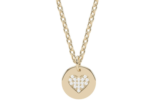 Diamond Heart Necklace