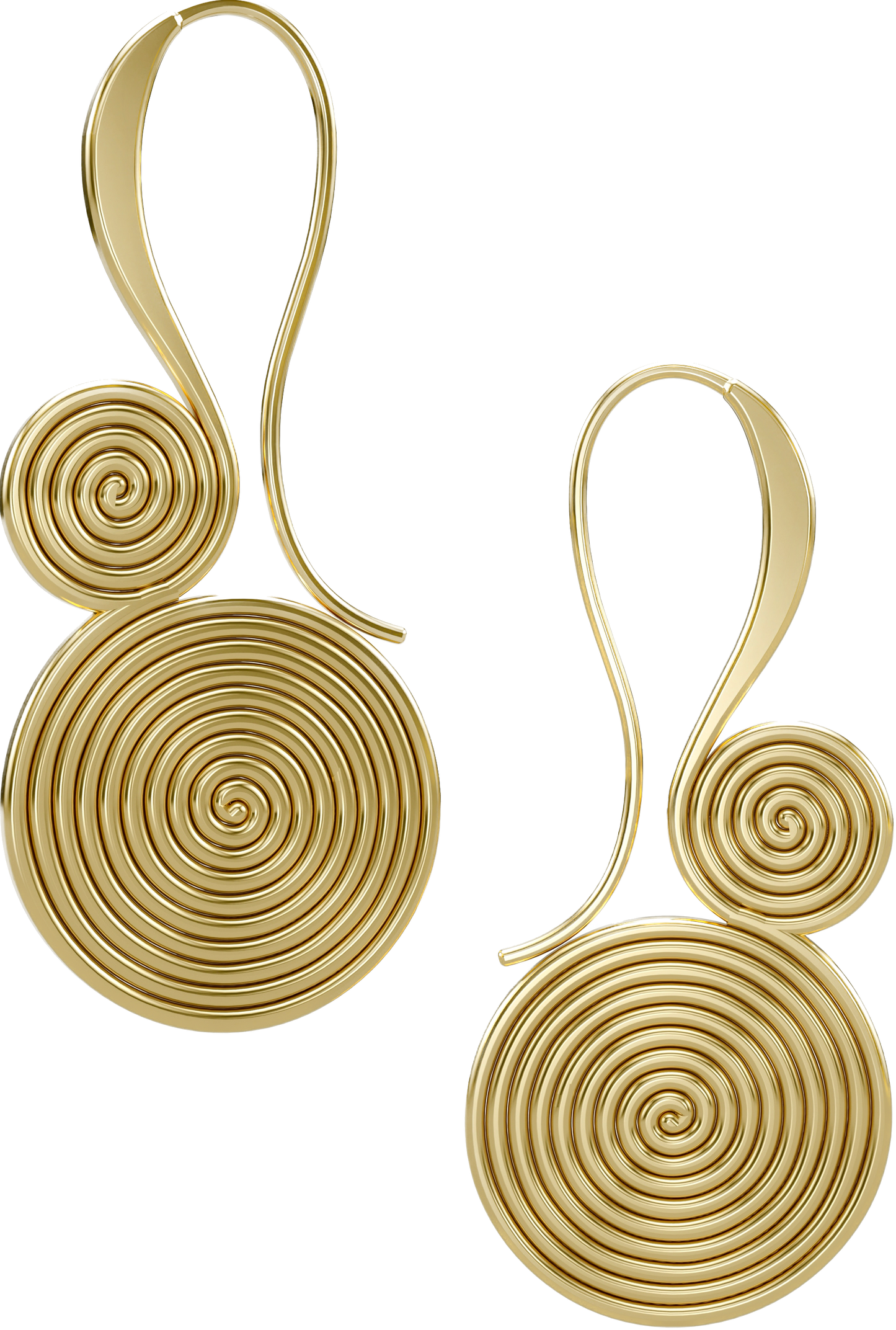 Swirl Side Earring