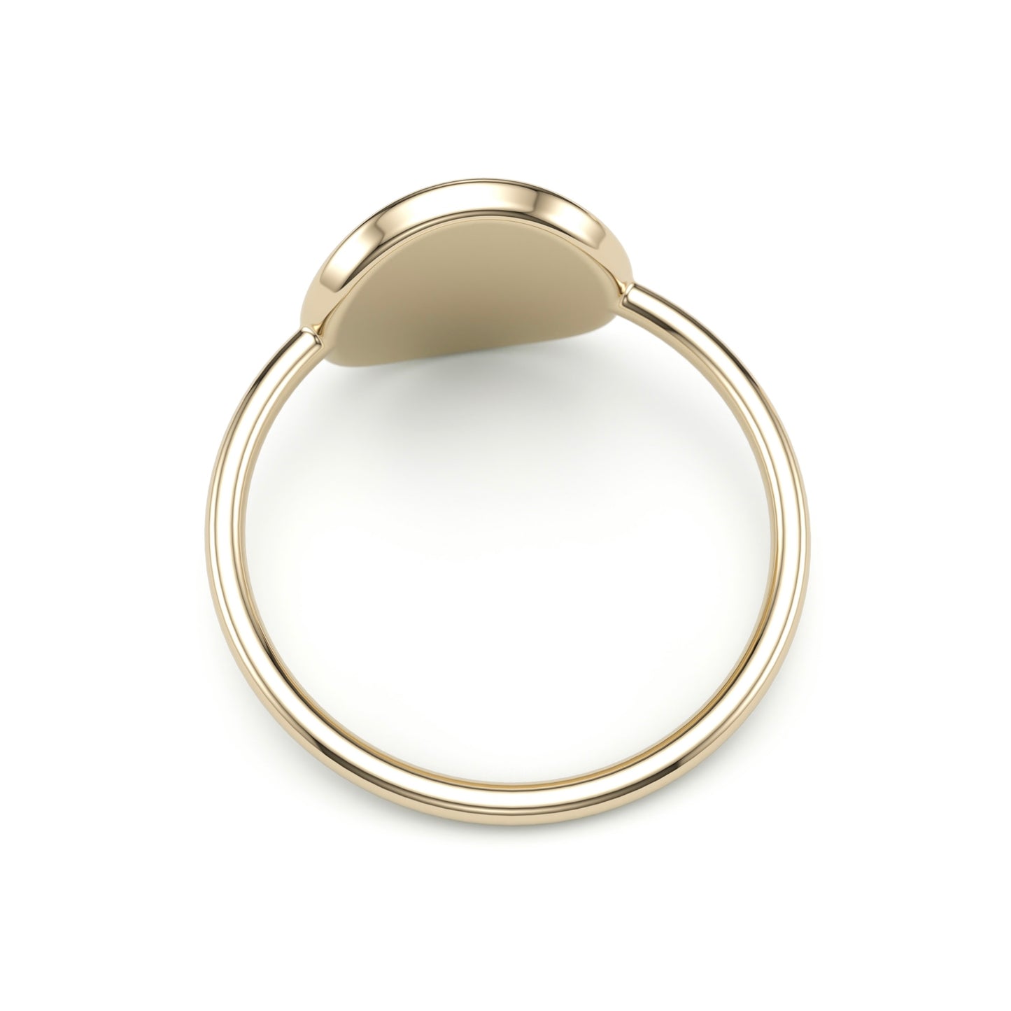 Signet Personalized Initial Ring Ladies