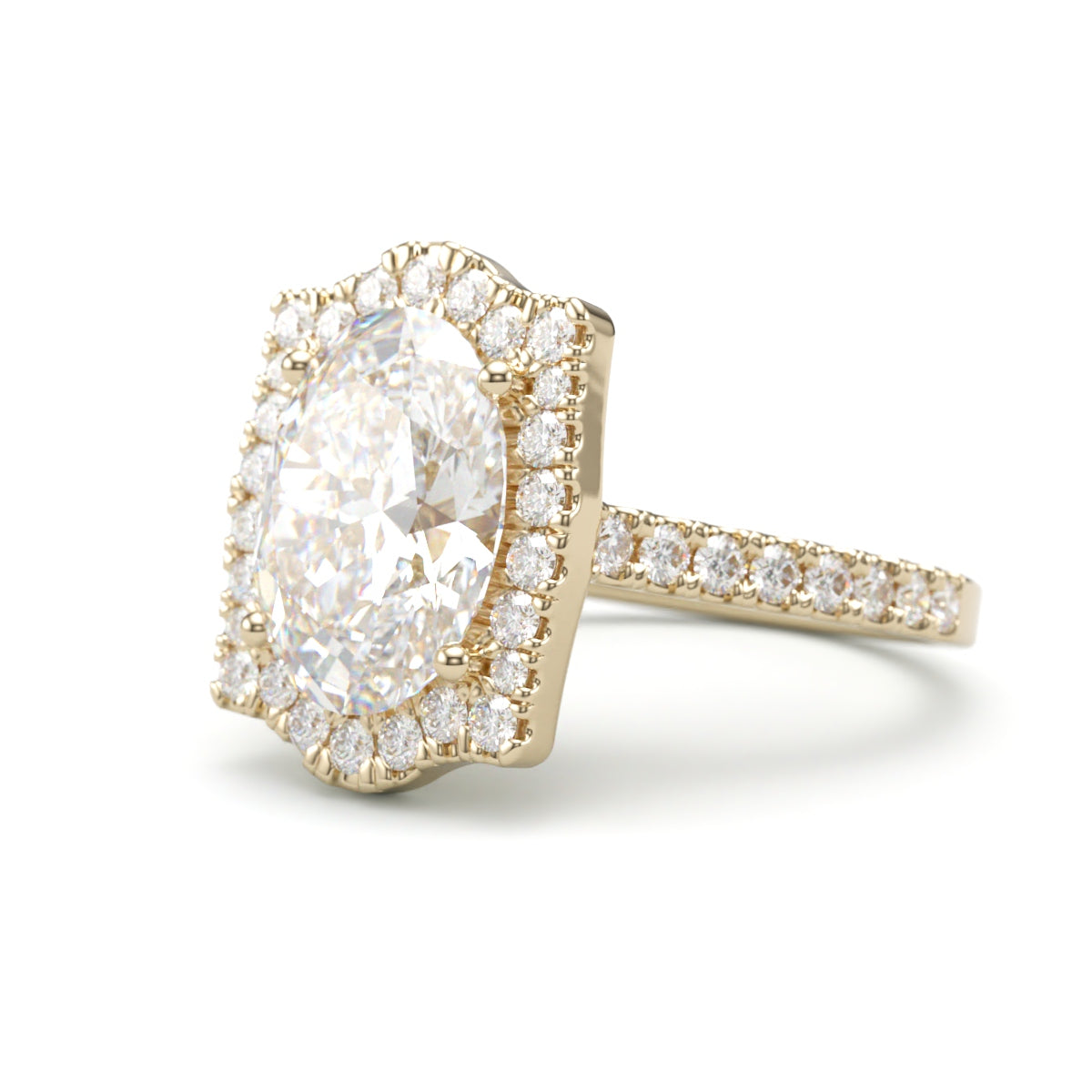 Signature Oval Halo