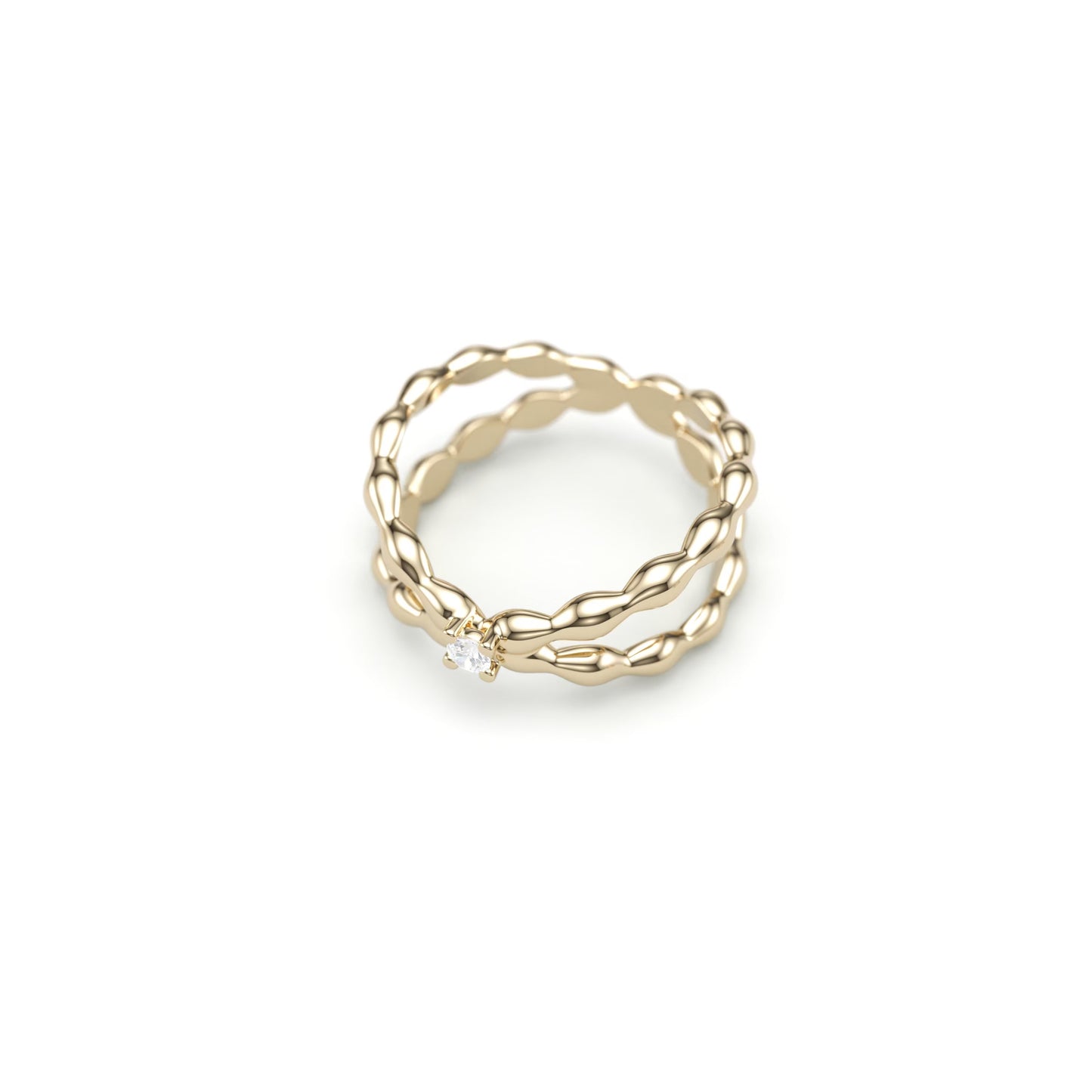 Diamond Stack Ring