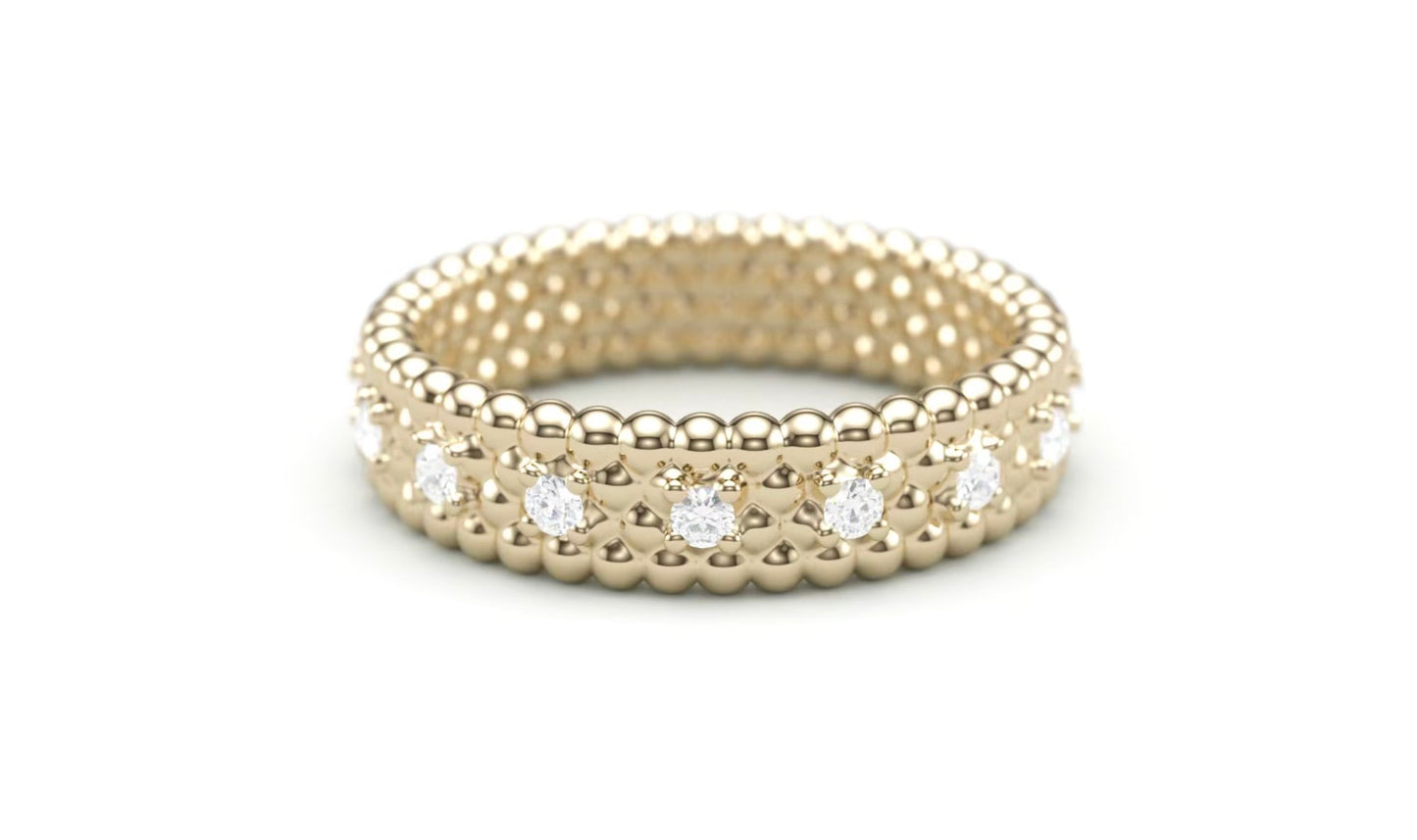 Eternity Diamond Abundance Stack Ring