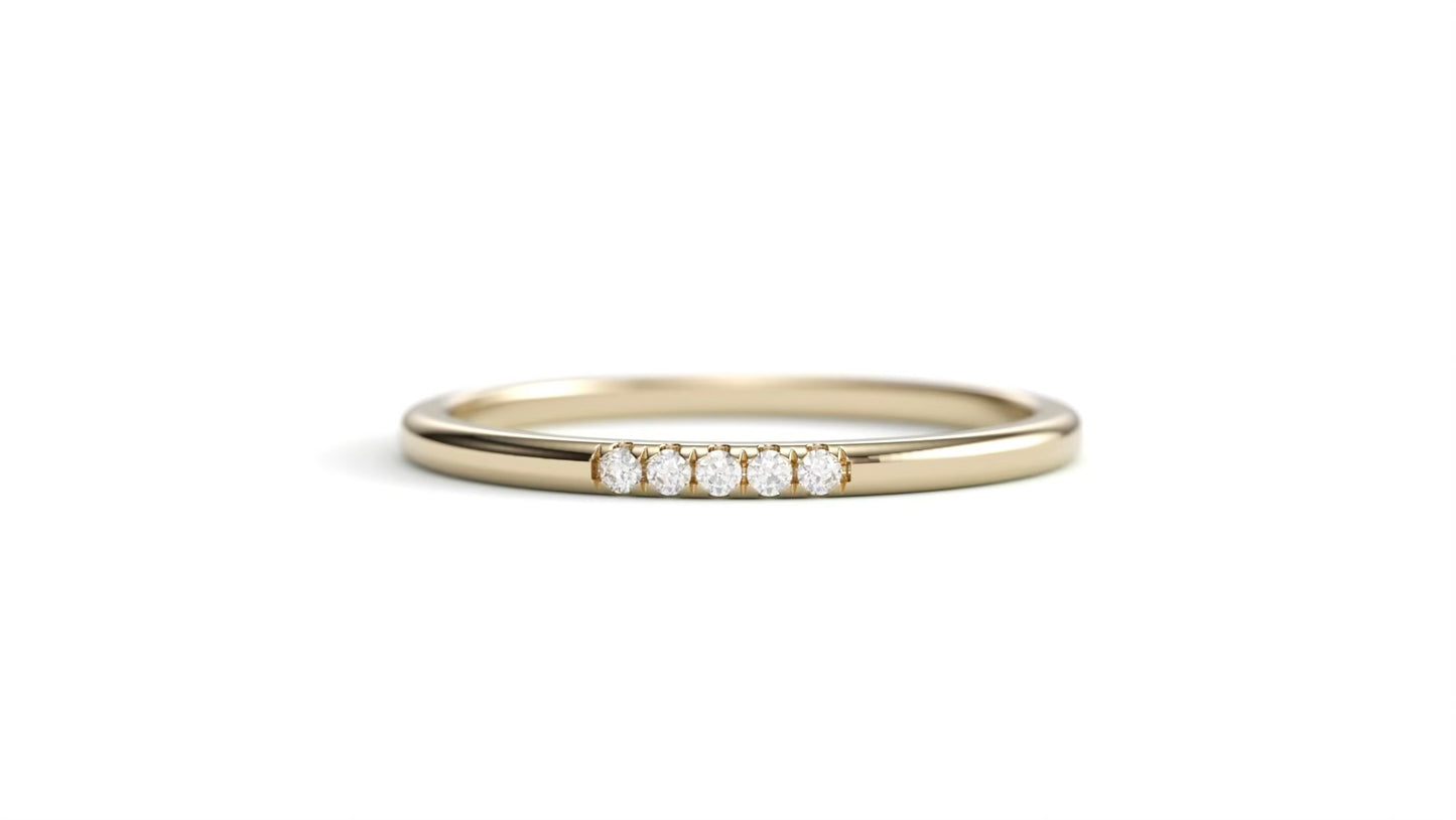 Diamond Stack Ring