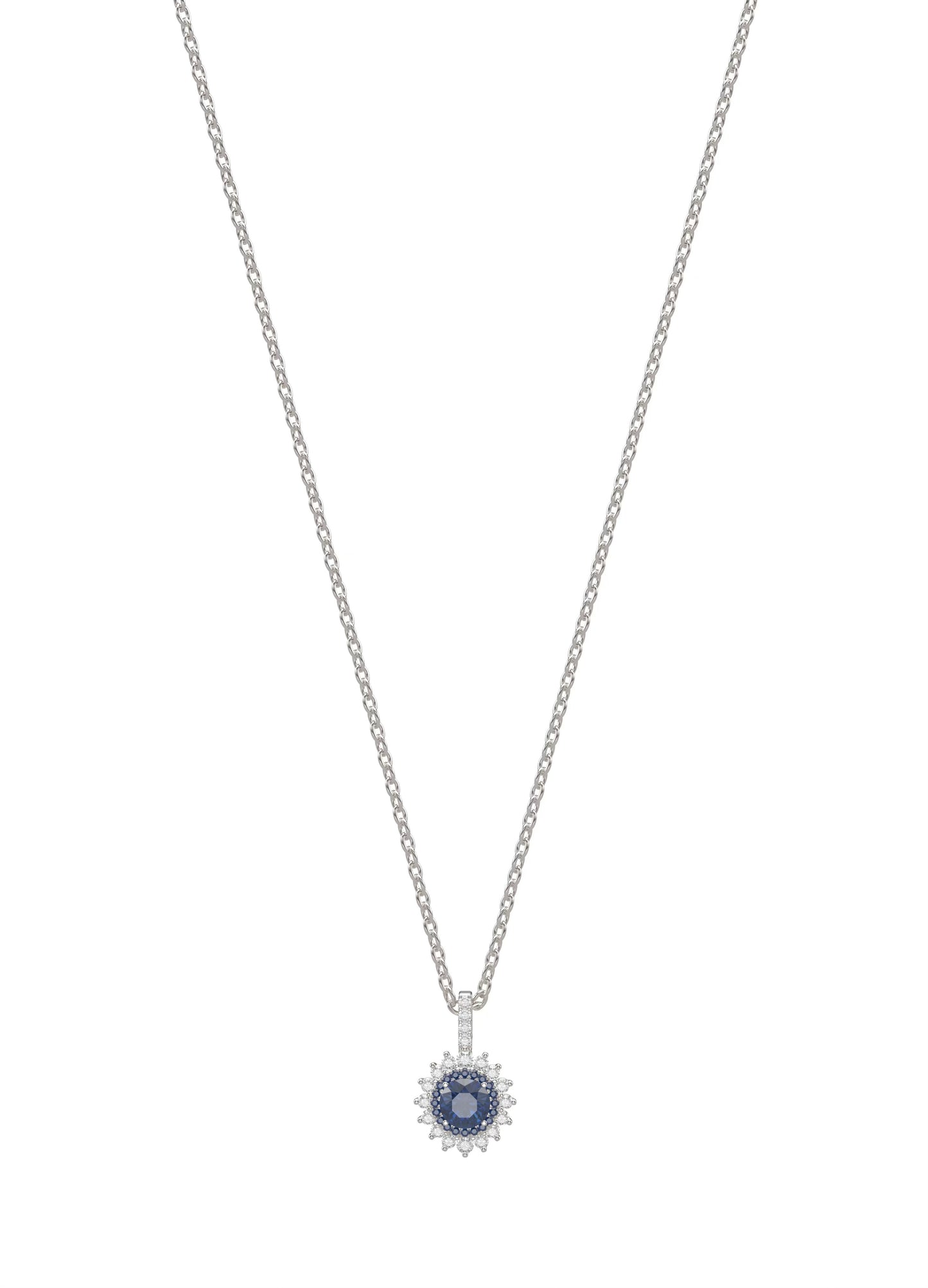 Sapphire and Diamond Necklace