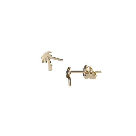 Palm Tree Silhouettes Studs