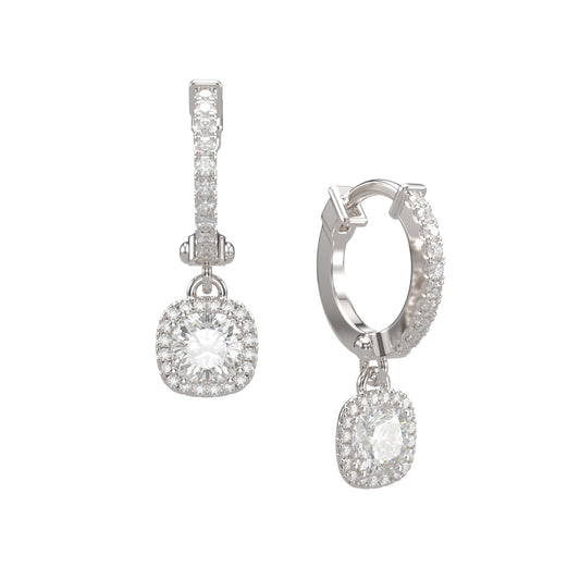 Cushion Diamond Drops.