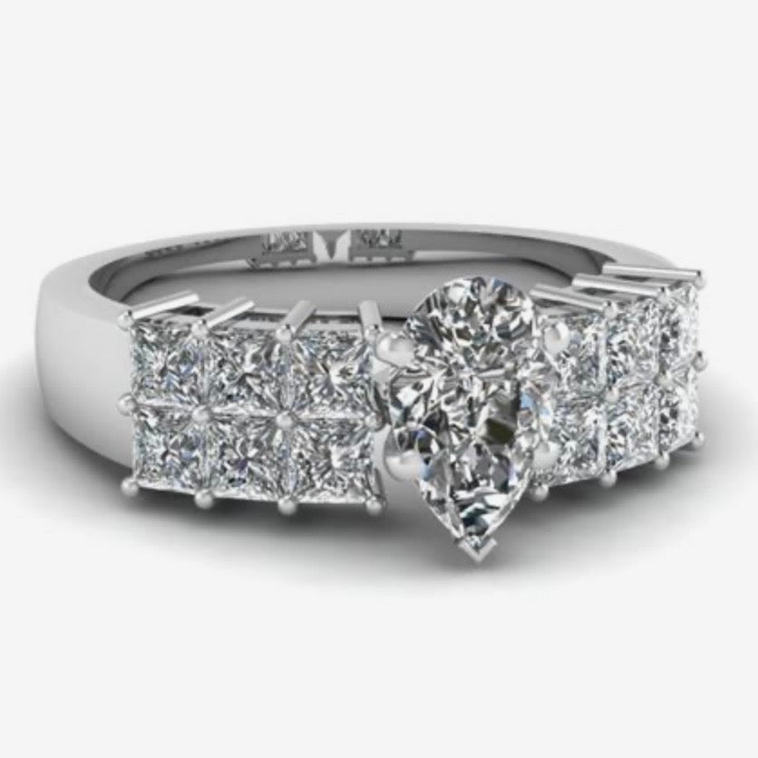 Custom engagement ring