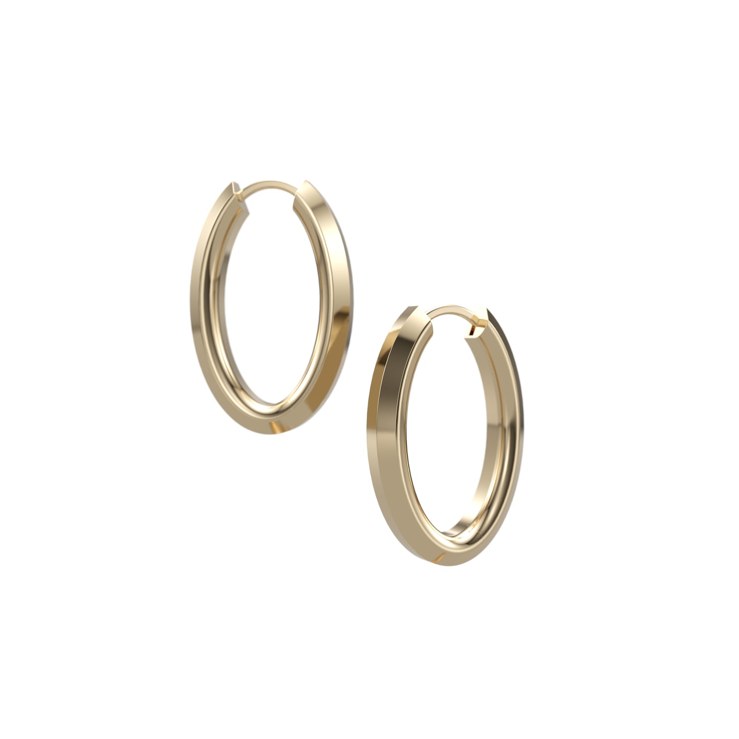 Classic Oval Hoops