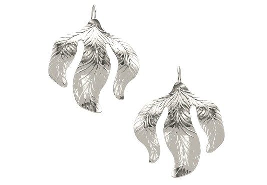 3 Leaf Earring